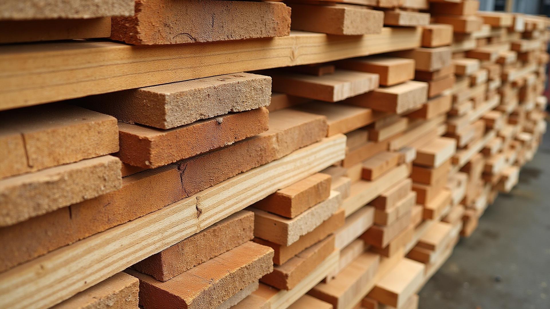 Stack of lumber